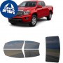 לרכב GMC Canyon SLE 2015 ציפוי חלונות שחורים רב פעמי סיליקון לחלונות קדמיים, אחוריים ולחלון האחורי