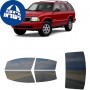 לרכב GMC Envoy 1998 ציפוי חלונות שחורים רב פעמי סיליקון לחלונות קדמיים, אחוריים ולחלון האחורי