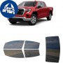 לרכב GMC Sierra 2019 ציפוי חלונות שחורים רב פעמי סיליקון לחלונות קדמיים, אחוריים ולחלון האחורי