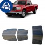לרכב GMC Sierra Extd PU 2007 ציפוי חלונות שחורים רב פעמי סיליקון לחלונות קדמיים, אחוריים ולחלון האחורי