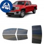לרכב GMC Sierra Extd PU 2014 ציפוי חלונות שחורים רב פעמי סיליקון לחלונות קדמיים, אחוריים ולחלון האחורי