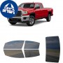 לרכב GMC Sierra HD 25003500 Extd PU 2014 ציפוי חלונות שחורים רב פעמי סיליקון לחלונות קדמיים, אחוריים ולחלון האחורי