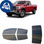 לרכב GMC Sierra HD 25003500 Extd PU 2020 ציפוי חלונות שחורים רב פעמי סיליקון לחלונות קדמיים, אחוריים ולחלון האחורי