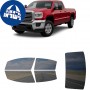 לרכב GMC Sierra HD 25003500 PU 2014 ציפוי חלונות שחורים רב פעמי סיליקון לחלונות קדמיים, אחוריים ולחלון האחורי