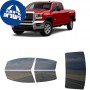 לרכב GMC Sierra HD 25003500 PU 2015 ציפוי חלונות שחורים רב פעמי סיליקון לחלונות קדמיים, אחוריים ולחלון האחורי