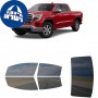 לרכב GMC Sierra1500 Crew PU 2019 ציפוי חלונות שחורים רב פעמי סיליקון לחלונות קדמיים, אחוריים ולחלון האחורי