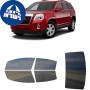 לרכב GMC Terrain 2012 ציפוי חלונות שחורים רב פעמי סיליקון לחלונות קדמיים, אחוריים ולחלון האחורי