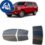 לרכב GMC YukonXL 2021 ציפוי חלונות שחורים רב פעמי סיליקון לחלונות קדמיים, אחוריים ולחלון האחורי