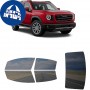 לרכב Haval Dargo 2020 ציפוי חלונות שחורים רב פעמי סיליקון לחלונות קדמיים, אחוריים ולחלון האחורי