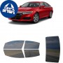 לרכב Honda Accord 2018 ציפוי חלונות שחורים רב פעמי סיליקון לחלונות קדמיים, אחוריים ולחלון האחורי
