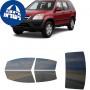 לרכב Honda CR-V 2002 ציפוי חלונות שחורים רב פעמי סיליקון לחלונות קדמיים, אחוריים ולחלון האחורי
