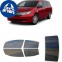 לרכב Honda Odyssy 2011 ציפוי חלונות שחורים רב פעמי סיליקון לחלונות קדמיים, אחוריים ולחלון האחורי