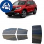 לרכב Honda Passport 2019 ציפוי חלונות שחורים רב פעמי סיליקון לחלונות קדמיים, אחוריים ולחלון האחורי
