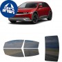 לרכב Hyundai Ionig5 2022 ציפוי חלונות שחורים רב פעמי סיליקון לחלונות קדמיים, אחוריים ולחלון האחורי