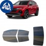 לרכב Hyundai Tucson N Line 2022 ציפוי חלונות שחורים רב פעמי סיליקון לחלונות קדמיים, אחוריים ולחלון האחורי
