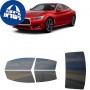 לרכב Infiniti Q60 2017 ציפוי חלונות שחורים רב פעמי סיליקון לחלונות קדמיים, אחוריים ולחלון האחורי