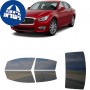 לרכב Infiniti Q70 2015 ציפוי חלונות שחורים רב פעמי סיליקון לחלונות קדמיים, אחוריים ולחלון האחורי