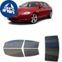 לרכב Jaguar XF 2011 ציפוי חלונות שחורים רב פעמי סיליקון לחלונות קדמיים, אחוריים ולחלון האחורי