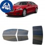 לרכב Jaguar XJ 2011 ציפוי חלונות שחורים רב פעמי סיליקון לחלונות קדמיים, אחוריים ולחלון האחורי