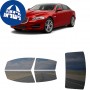לרכב Jaguar XJ 2013 ציפוי חלונות שחורים רב פעמי סיליקון לחלונות קדמיים, אחוריים ולחלון האחורי
