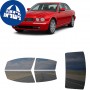 לרכב Jaguar XJ8 XJR 2004 ציפוי חלונות שחורים רב פעמי סיליקון לחלונות קדמיים, אחוריים ולחלון האחורי