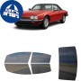 לרכב Jaguar XJS Two-door Convertible 1989 ציפוי חלונות שחורים רב פעמי סיליקון לחלונות קדמיים, אחוריים ולחלון האחורי