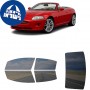 לרכב Jaguar XK Two-door Convertible 2007 ציפוי חלונות שחורים רב פעמי סיליקון לחלונות קדמיים, אחוריים ולחלון האחורי