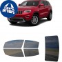 לרכב JEEP Grand Cherokee WK (Previous Generation) Limited 2022 ציפוי חלונות שחורים רב פעמי סיליקון לחלונות קדמיים, אחוריים ולחלון האחורי
