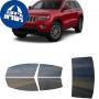 לרכב Jeep GrandCherokee 2015 ציפוי חלונות שחורים רב פעמי סיליקון לחלונות קדמיים, אחוריים ולחלון האחורי