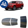 לרכב Jeep WagoneerL 2023 ציפוי חלונות שחורים רב פעמי סיליקון לחלונות קדמיים, אחוריים ולחלון האחורי