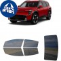לרכב Kia EV9 2024 ציפוי חלונות שחורים רב פעמי סיליקון לחלונות קדמיים, אחוריים ולחלון האחורי