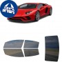 לרכב Lamborghini Aventador 2019 ציפוי חלונות שחורים רב פעמי סיליקון לחלונות קדמיים, אחוריים ולחלון האחורי