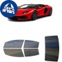 לרכב Lamborghini Aventador Roadster LP 780-4 ULTIMAE 2022 ציפוי חלונות שחורים רב פעמי סיליקון לחלונות קדמיים, אחוריים ולחלון האחורי