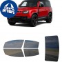 לרכב Land Rover Defender X-Dynamic 90 2022 ציפוי חלונות שחורים רב פעמי סיליקון לחלונות קדמיים, אחוריים ולחלון האחורי