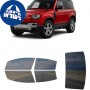 לרכב Land Rover Defender 90 Two-doorSUV 2020 ציפוי חלונות שחורים רב פעמי סיליקון לחלונות קדמיים, אחוריים ולחלון האחורי