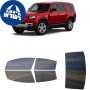 לרכב Land Rover Defender 130 130 2022 ציפוי חלונות שחורים רב פעמי סיליקון לחלונות קדמיים, אחוריים ולחלון האחורי