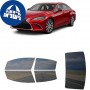 לרכב Lexus ES 2023 ציפוי חלונות שחורים רב פעמי סיליקון לחלונות קדמיים, אחוריים ולחלון האחורי