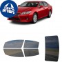 לרכב Lexus ES Sedan 2013 ציפוי חלונות שחורים רב פעמי סיליקון לחלונות קדמיים, אחוריים ולחלון האחורי