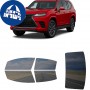 לרכב Lexus GX 550 SUV 2024 ציפוי חלונות שחורים רב פעמי סיליקון לחלונות קדמיים, אחוריים ולחלון האחורי