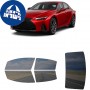 לרכב Lexus IS300 2021 ציפוי חלונות שחורים רב פעמי סיליקון לחלונות קדמיים, אחוריים ולחלון האחורי