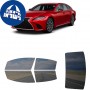 לרכב Lexus LS 2018 ציפוי חלונות שחורים רב פעמי סיליקון לחלונות קדמיים, אחוריים ולחלון האחורי
