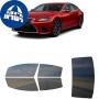 לרכב Lexus LS 2021 ציפוי חלונות שחורים רב פעמי סיליקון לחלונות קדמיים, אחוריים ולחלון האחורי