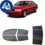לרכב Lexus LS400 Sedan 1995 ציפוי חלונות שחורים רב פעמי סיליקון לחלונות קדמיים, אחוריים ולחלון האחורי