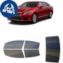 לרכב Lexus LS-LWB Sedan 2013 ציפוי חלונות שחורים רב פעמי סיליקון לחלונות קדמיים, אחוריים ולחלון האחורי