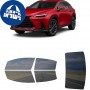 לרכב Lexus NX 2022 ציפוי חלונות שחורים רב פעמי סיליקון לחלונות קדמיים, אחוריים ולחלון האחורי