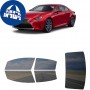 לרכב Lexus RC Two-doorCoupe 2015 ציפוי חלונות שחורים רב פעמי סיליקון לחלונות קדמיים, אחוריים ולחלון האחורי
