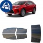 לרכב Lexus RX 2020 ציפוי חלונות שחורים רב פעמי סיליקון לחלונות קדמיים, אחוריים ולחלון האחורי