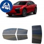 לרכב Lexus RZ 300e450e SUV 2023 ציפוי חלונות שחורים רב פעמי סיליקון לחלונות קדמיים, אחוריים ולחלון האחורי