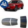לרכב Lincoln adventurer 2020 ציפוי חלונות שחורים רב פעמי סיליקון לחלונות קדמיים, אחוריים ולחלון האחורי