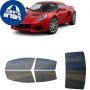 לרכב Lotus Elise 2022 ציפוי חלונות שחורים רב פעמי סיליקון לחלונות קדמיים, אחוריים ולחלון האחורי
